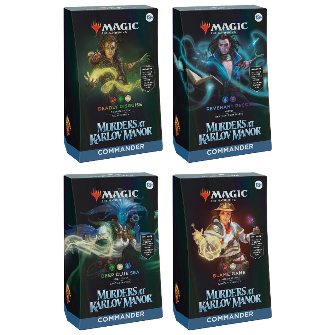 Murders at Karlov Manor Commander Decks The Game Cave